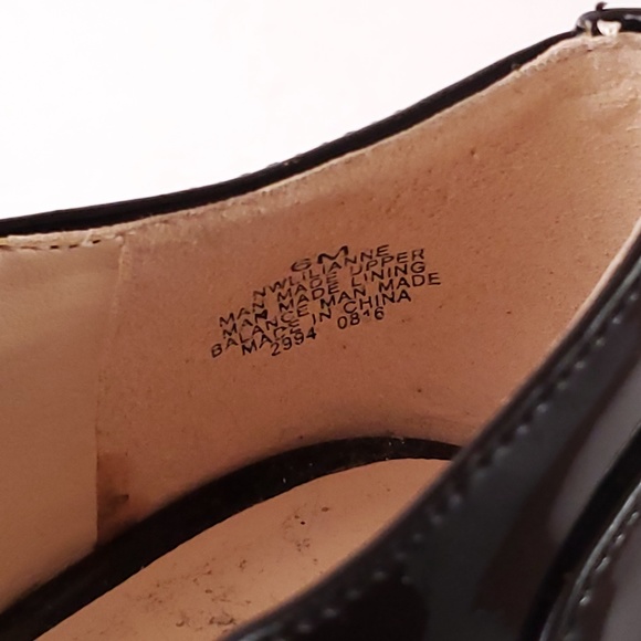 Nine West Black Patent Leather Oxfords - Picture 7 of 7